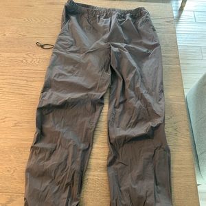 Like new, S, gray, waterproof, lightweight pants